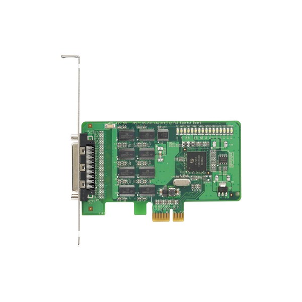 8Port Pcie Board, W/O Cable, Rs-232, Low Profile